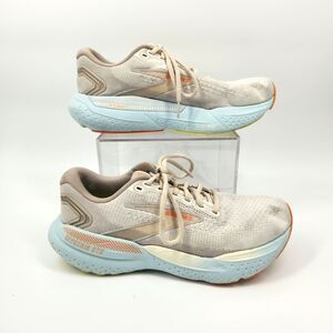 Brooks Glycerin GTS 21 Shoes Women Size 10 1204091B195 Beige Running
